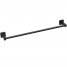 Stainless Steel Matte Black Towel Rack Wall Mounted Bath Towel Rack