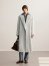 Fur-Effect Oversized Suit Coat