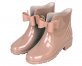 2024 Women's Rain Boots Fashion Export Bow Low Tube Women's Rain Boots Pvc Outdoor Non-Slip