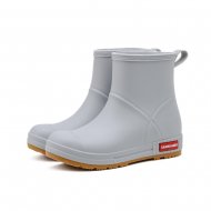 Rain Boots For Women, Mid-Tube, Versatile, Casual, Fashionable, Men's Rain Boots, Non-Slip, Wear-Resistant, Fashionable, Warm, Outdoor Water Boots, Overshoes