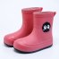 2024 Korean Version Cute Cartoon Rain Boots Women's Non-Slip Waterproof Shoes For Going Out Plus Velvet Warm Rain Boots Students Outdoor Water Boots