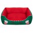 Pet Dog Bed Rectangle Plush Dog Cat Bed Self-Warming Pet Bed, Green Glovers