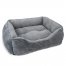 Dog Beds For Large Medium Small Dogs, Durable Washable Dog Sofa Bed,Cozy Rectangle Puppy Bed,Calming Orthopedic Pet Bed Cat Beds With Non-Slip Bottom,Machine Washable Soft Dog Crate Bed For Sleeping