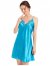 Summer Thin Satin Silk Pajamas Sexy V-Neck Lace Women's Suspender Nightgown