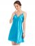 Summer Thin Satin Silk Pajamas Sexy V-Neck Lace Women's Suspender Nightgown